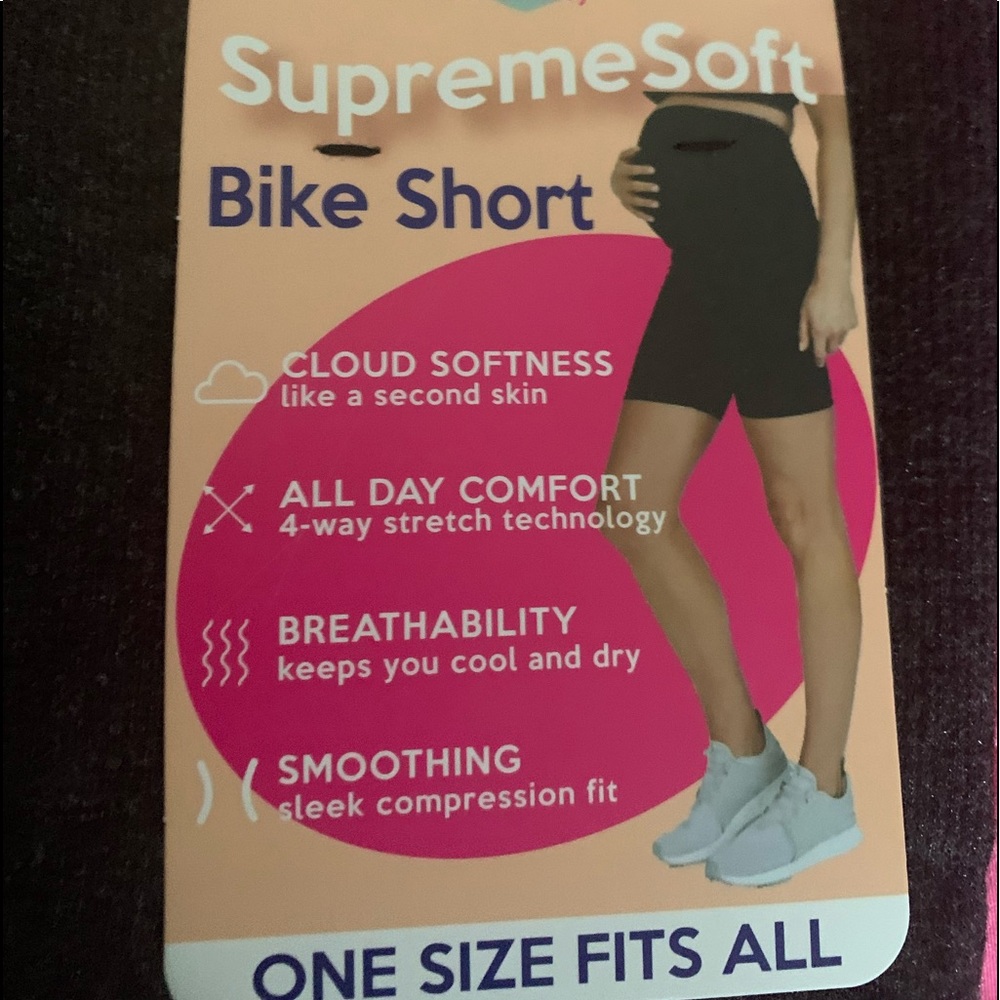 Maternity Grey [one size] Bike Shorts